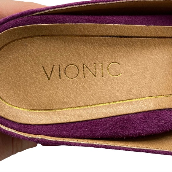 vionic presley heeled mule